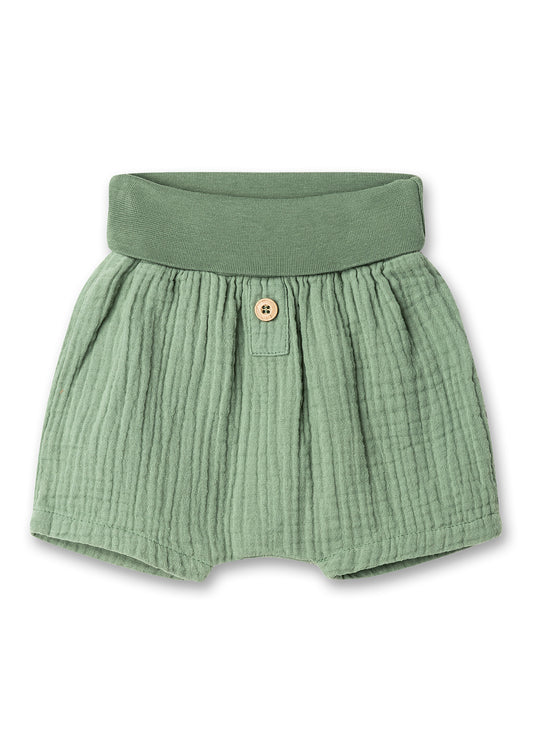 Sommer-Shorts für Babys und Kleinkinder aus Musselin von Sanetta Pure