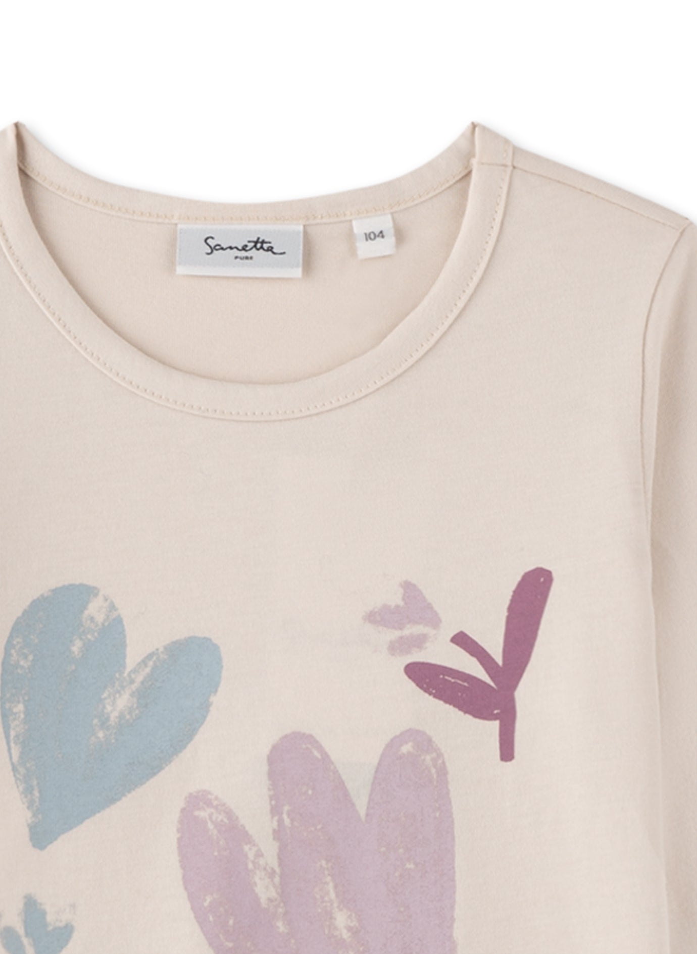 Hübsches Langarmshirt für Mädchen mit einem bezaubernden Artwork aus Tulpen von Sanetta Pure.