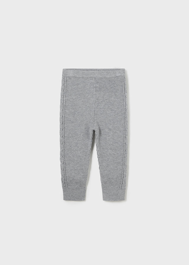 Basic Leggings in grau für Babys von Mayoral