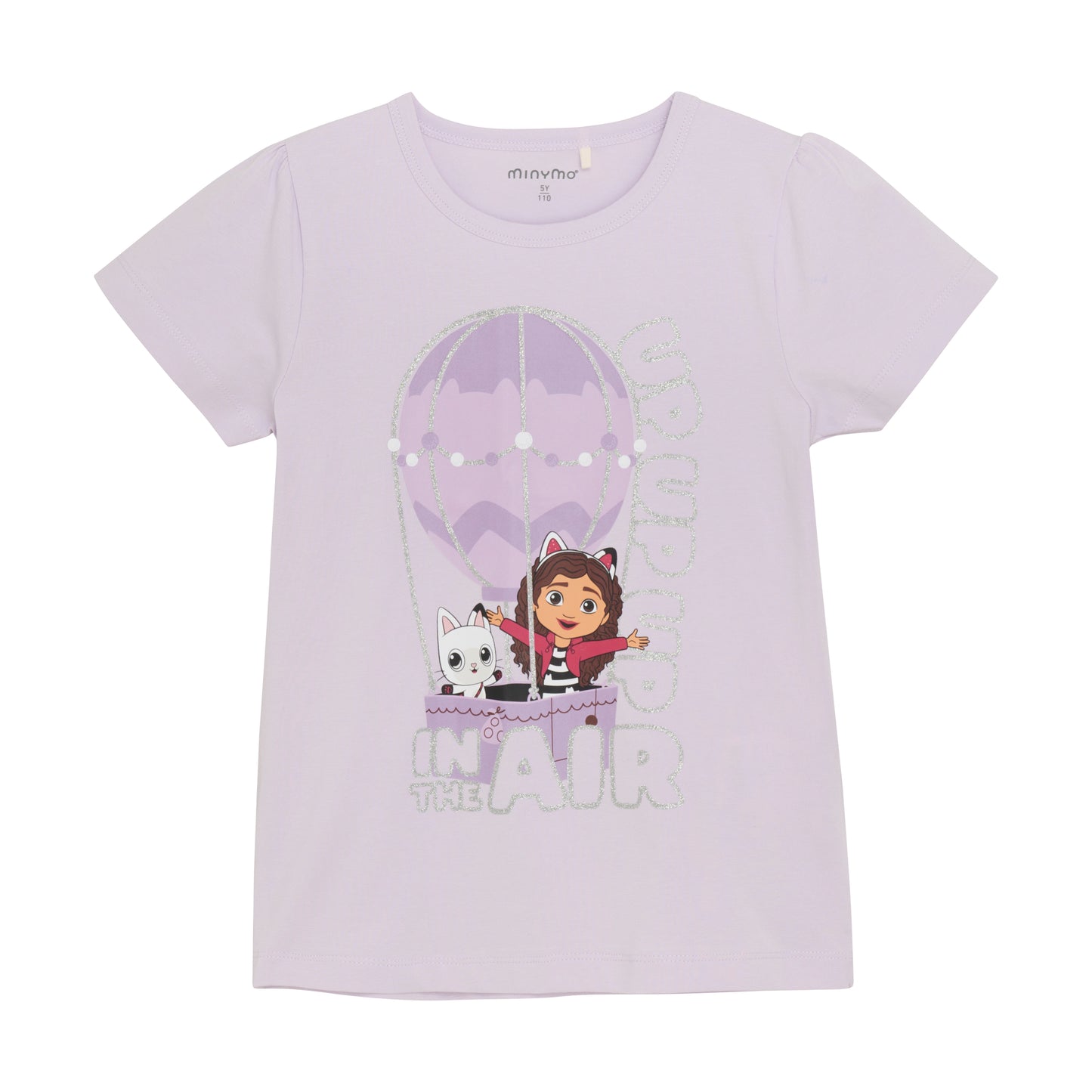 Dieses kurzarm Shirt ist mit einem coolen Aufdruck von Gabbys Dollhouse versehen und sorgt für einen verspielten Look.