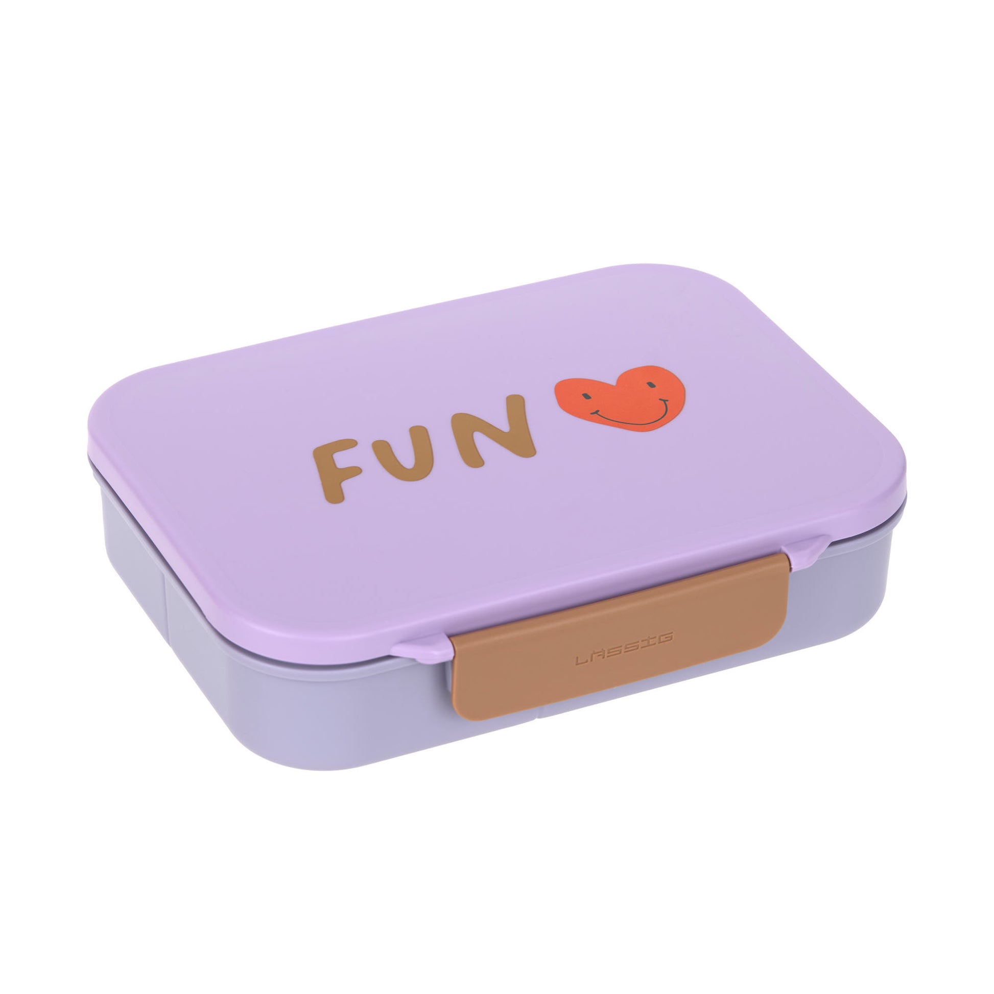 Die robuste Bento Kinder Brotdose in Heart Lilac aus der Little Gang Kollektion ist BPA-frei und spülmaschinengeeignet. Mit der cleveren Innenaufteilung flexiblen Behältern gerät kein Pausensnack mehr durcheinander.