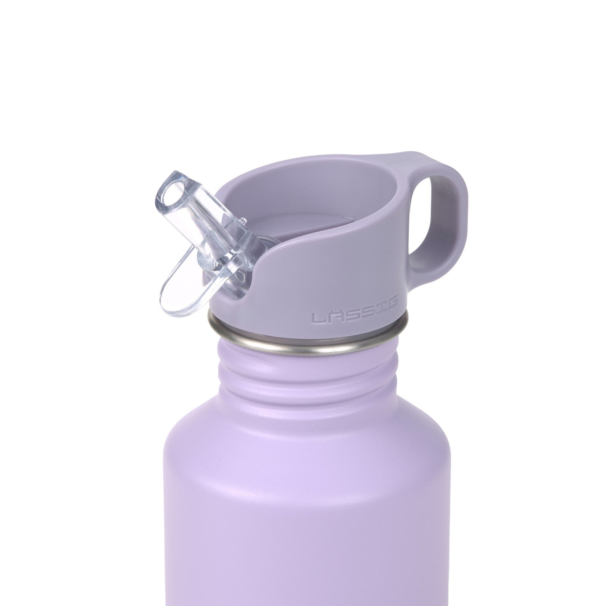 Die robuste und BPA-freie Edelstahl Kinder Trinkflasche (500 ml) in Heart Lilac mit praktischem Sportrinktverschluss aus der Little Gang Kollektion ist bruchfest, auslaufsicher und eignet sich für stille, lauwarme sowie kühle Getränke.