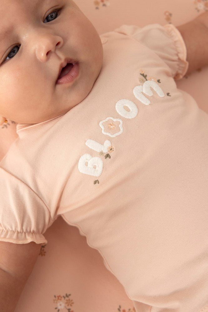 Shirt rosa kurzarm Feetje Bloom with Love